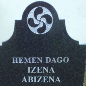 Diseñamos y fabricamos lápidas en Gipuzkoa